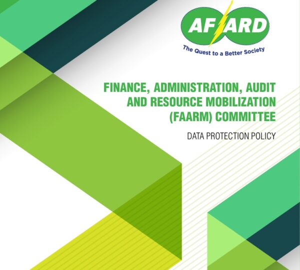AFARD Data Protection Policy